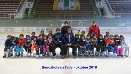 Škôlkári na korčuliach
